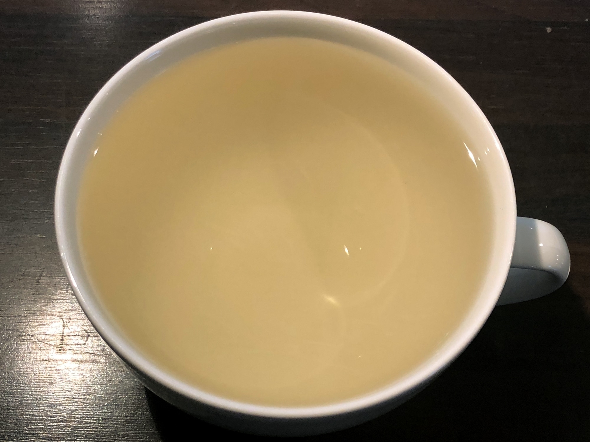 Kupillinen Formosa Green Tea Chin Xin Gan Zhi -teetä